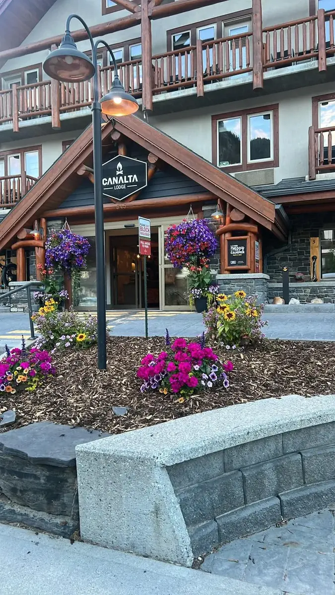 ABestX pickup point at Canalta Lodge Banff